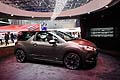 .Immagine laterale della interessante Citroen DS3 cabrio, anteprima di Ginevra