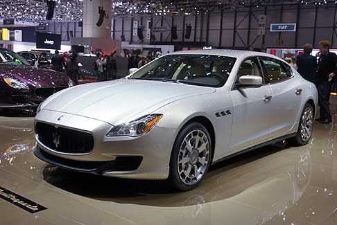 Maserati - Maserati Quattroporte si distingue per l'alta tecnologia a bordo, il lusso, la potenza e lo spazio