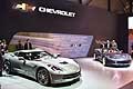 Chavrolet Corvette panoramica stand al Ginevra Motor Show 2015