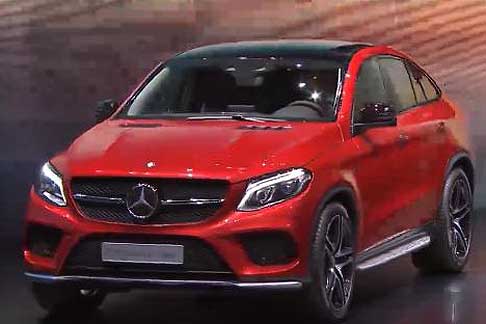 Mercedes - New Mercedes GLE Coup presentata inb anteprima mondiale al Salone di Ginevra 2015