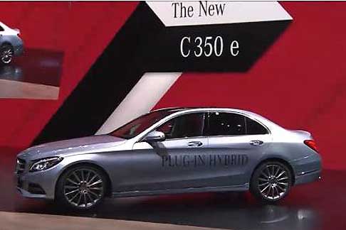 Mercedes - Mercedes-Benz Plug-In Hybrid C 350 anteprima mondiale al Ginevra Motor Show 2015