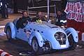 Healey 2400 Silverstone driver Heumann Christian codriver Dreve Volker a Roma per le Mille Miglia 2014