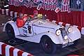 Riley Sprite TT del 1936 duo italiano Marini a Roma per le Mille Miglia 2014