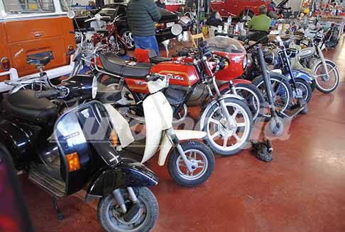 Mostra Scambio - Motorini Vespa della Piaggio e moto Gilera 125 T G1 e tante altre alla Mostra Scambio di Scandiano edizione 2024