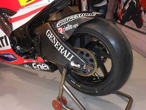 Ducati - Duvati Desmosedici sponsor Assicurazioni Generali