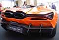Lamborghini Revuelto posteriore Supercar al Motor Valley Fest 2023 a Modena presso il Palazzo Ducale