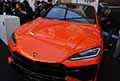 Lamborghini Urus SE orange al Motor Valley Fest 2024 a Modena presso il palazzo Ducale