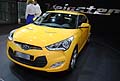 La sportiva Hyundai Veloster Coup yellow al Motor Show
