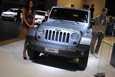 Jeep - Anteprima Nazionale del fuoristrada Jeep Wrangler Arctic