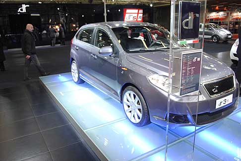 DR Motor - Auto DR Motor DR 3 Ti presentata al Motor Show presto arriver nelle condessionarie