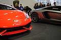 Lamborghini Uracan red e Lamborghini Avntador al Motor Show di Bologna 2014 39^edizione