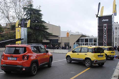 Jeep - Test drive Jeep Renegade su un percorso ad ostacoli al Motor Show di Bologna 20142014