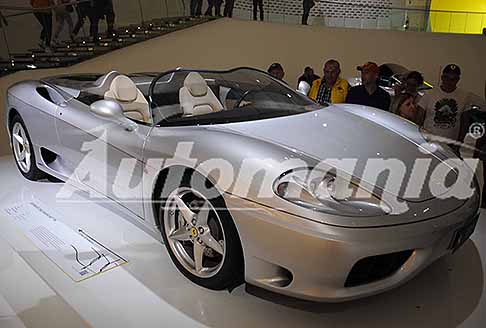 Museo Enzo Ferrari - 4^ Puntata Ferrari 360 Barchetta del 2000 dono di nozze a Luca di Montezemolo al Museo Enzo Ferrari di Modena