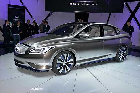 Infiniti - Infiniti LE Concept berlina elettrica di medie dimensioni