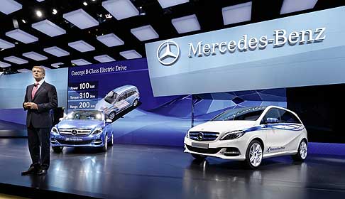 Mercedes-Benz - Mercedes-Benz Classe B 200 Natural Gas Drive al Salone di Parigi 2012