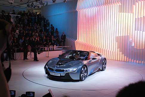 BMW - BMW i8 Concept Spyder auto elettrica al Salone di Pechino 2012