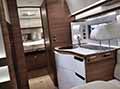Rapido 60 anniversario Distinction i96 Motorhome interni cucina e camera da letto al Salone del Camper 2021 a Fiere di Parma