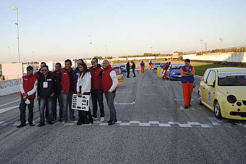 Minicar e Trofeo Lupo - Foto di gruppo prima della partenza Trofeo Lupo Cup, 3^ prova sul Circuito di Binetto