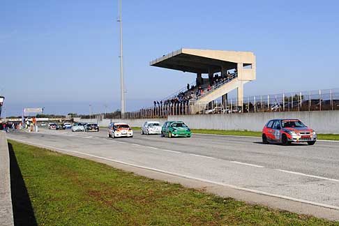 Trofeo Autodromo del Levante - Partenza gara categoria Turismo Fino 1600 sul circuito di Binetto per la 3^ prova del Trofeo Autodromo del Levante 2014