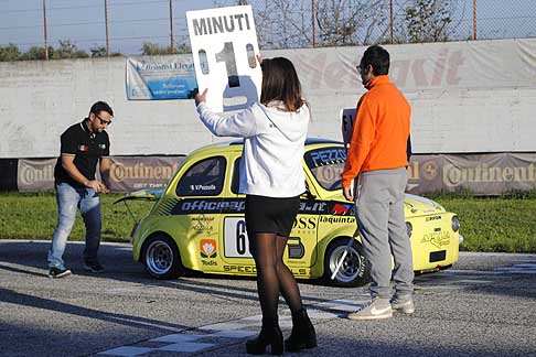 Minicar e Trofeo Lupo - Vincenso Pezzolla si meritarsi la definizione grand chelem usato in Formula 1, il pilota infatti si  aggiudicato la vittoria, la pole position e il giro veloce al 6 giro