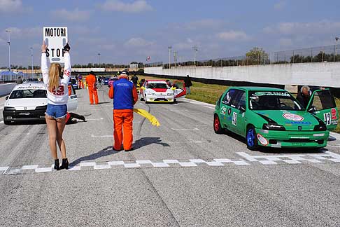 Turismo 2 e Peugeot N1400 - Griglia di partenza categoria Monomarca Peugeot N1400 al Trofeo Autodromo del Levante II edizione