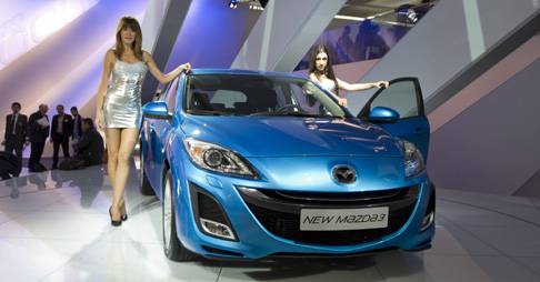 Motor Show Padiglione Mazda - New Marzda 3