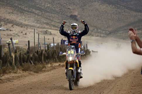 Dakar 2014 - Vincitore dakar 2014 categoria Bike moto KTM Marc Coma