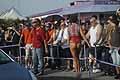 Esibizione ragazze spettacolo pomeridiano del Sexy Car Wash a Binetto presso L'Autodromo del Levante