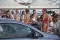 Esibizione ragazze Iris e Laura spettacolo pomeridiano del Sexy Car Wash di Binetto