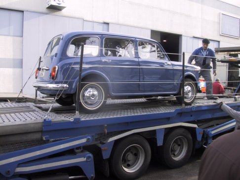 Fiera Padova Auto storiche esposizione esterna