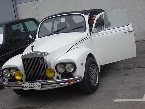 Fiera Padova Auto storiche esposizione esterna