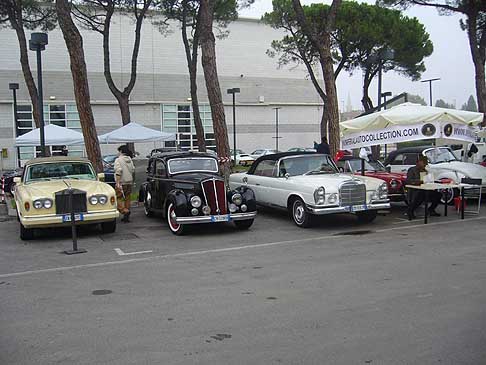 Fiera Padova Auto storiche esposizione esterna