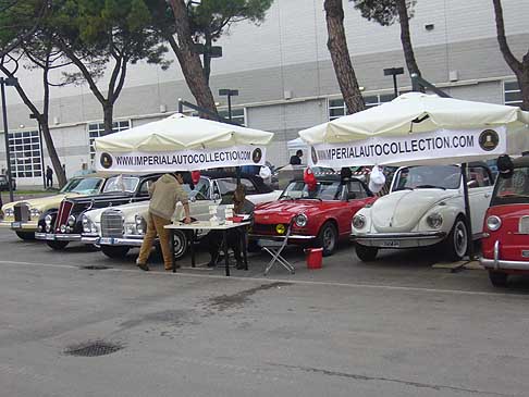 Fiera Padova Auto storiche esposizione esterna