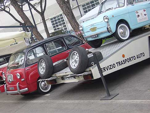 Fiera Padova Auto storiche esposizione esterna