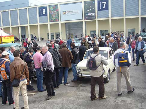 Fiera Padova Auto storiche esposizione esterna