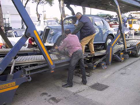 Fiera Padova Auto storiche esposizione esterna