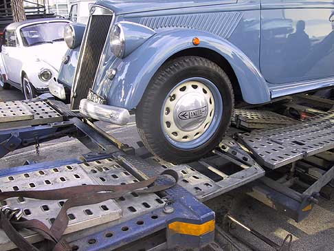 Fiera Padova Auto storiche esposizione esterna