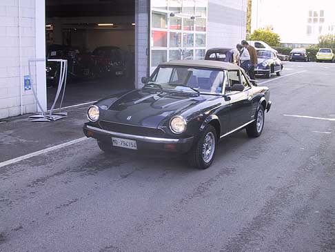 Fiera Padova Auto storiche esposizione esterna