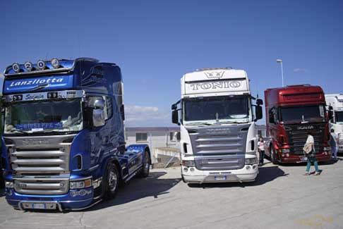 Levante Tuning Day - Camion Scania R620 e R580 allAutodromo del Levante