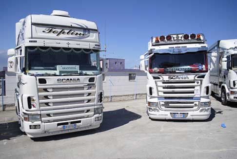 Levante Tuning Day - Trucks Scania di Gianvito e Domenico allAutodromo del Levante a Binetto