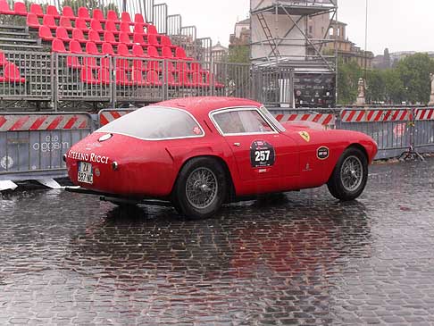 FERRARI 250MM (1953) alle Mille Miglia con il numero di gara 257