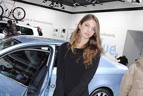 Bologna Motor Show ragazze