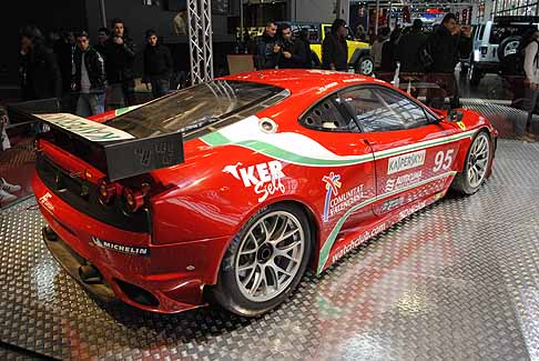 Ferrari - Racing Cars le supercar del cavallino in pista al Motor Show 2010