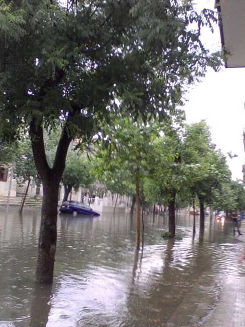 Nubifragio Sud Barese - Nuova alluvione ad Acquaviva delle Fonti (Bari) del 14 giugno 2014