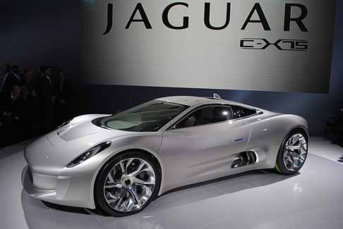 Jaguar - Jaguar C-X75 supersportiva