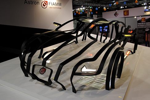 Astron Fiamm - car.bones design de Bertrans Mdas IDS con luci OLED