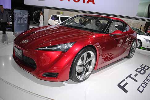 Toyota - Toyota FT-86 Concept presentata al Paris Motor Show 2010