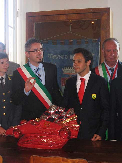 Felipe Massa - Ritiro del premio per Felipe Massa al XX Trofeo Lorenzo Bandini